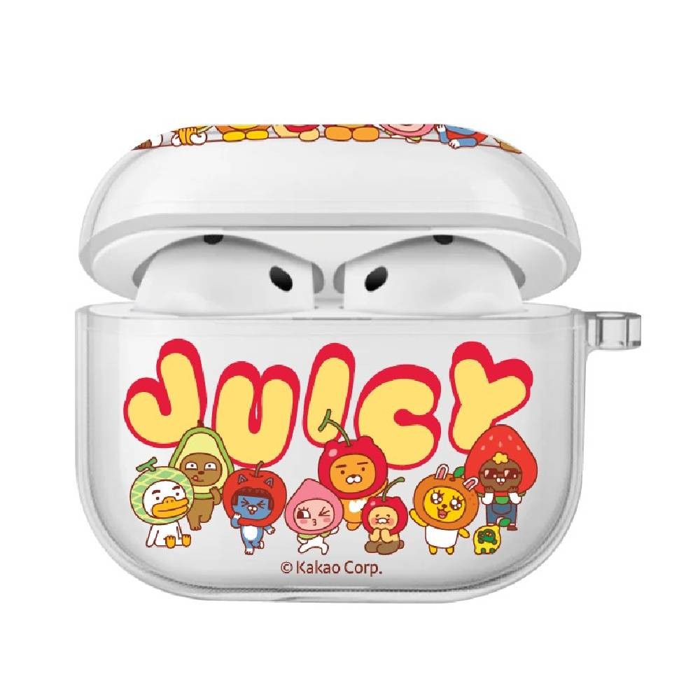 QPLUS x KAKAO Friends เคส AirPods Gen 4 Juicy Friends