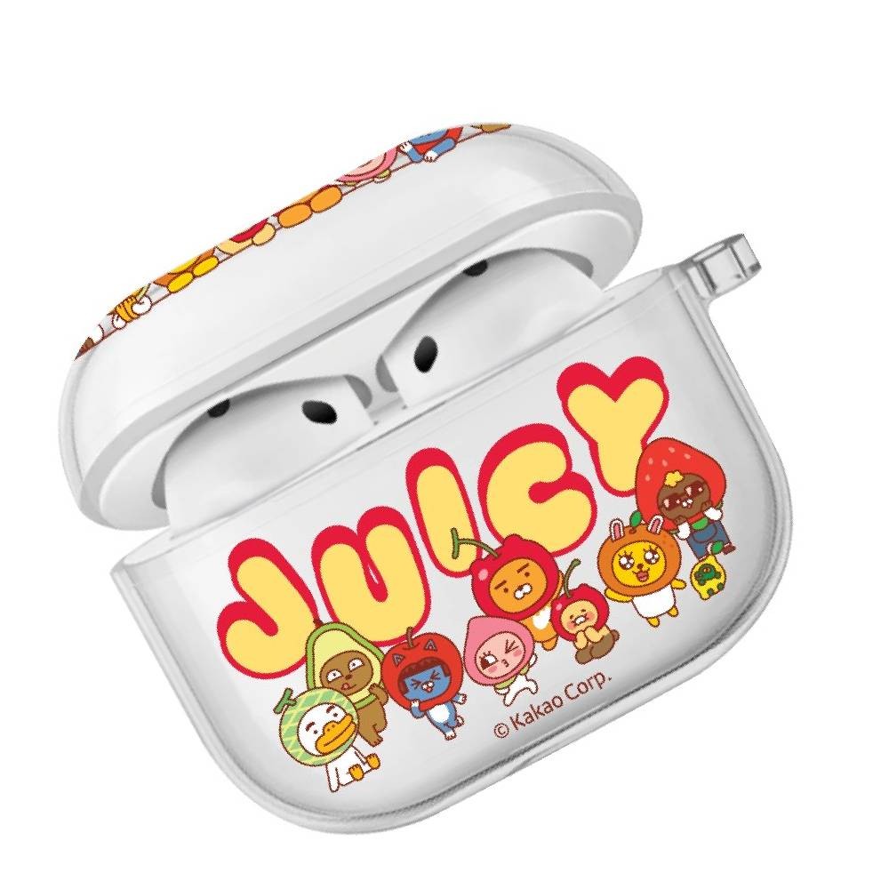 QPLUS x KAKAO Friends เคส AirPods Gen 4 Juicy Friends