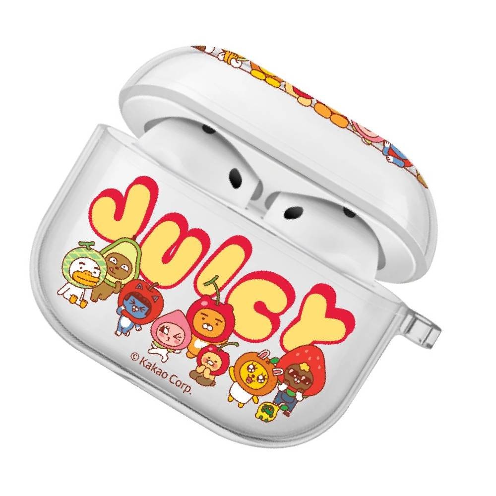 QPLUS x KAKAO Friends เคส AirPods Gen 4 Juicy Friends