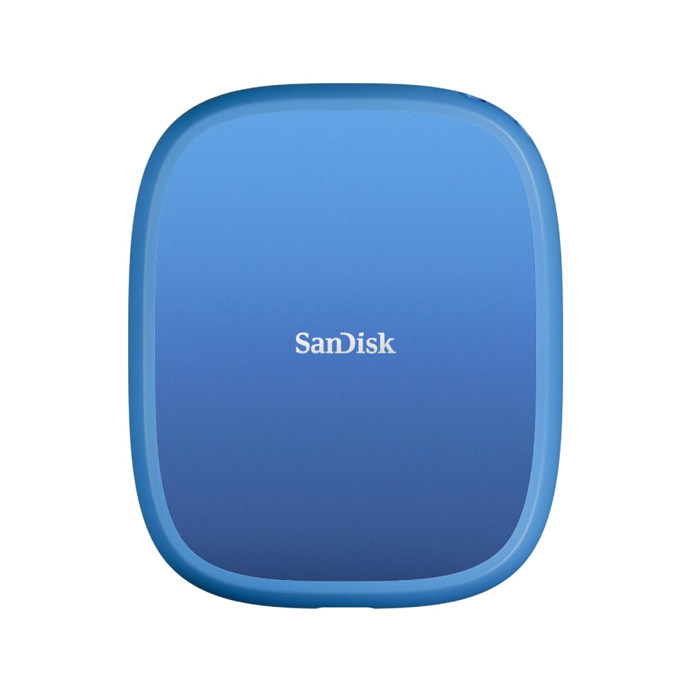 ฮาร์ดดิสก์ SanDisk Creator Phone External SSD Magsafe 2TB Blue ombre (SDSSDE62C-2T00-G25)