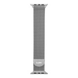 LAUT สาย Apple Series 6,7,8,9,10,11Ultra (44/45/49 mm) Steel Loop Silver