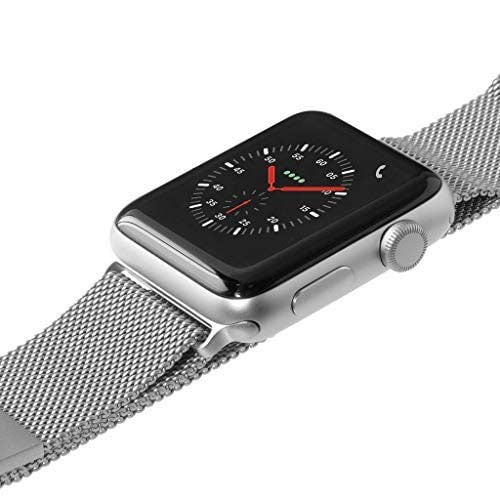 LAUT สาย Apple Series 6,7,8,9,10,11Ultra (44/45/49 mm) Steel Loop Silver