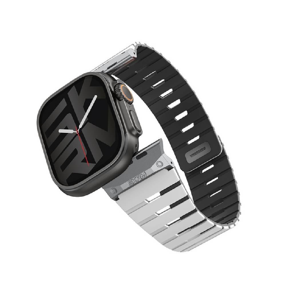 Skinarma สาย Apple Watch Series 6,7,8,9,10,11,Ultra (44/45/46/49 MM) Gemini Magnetic Chalk