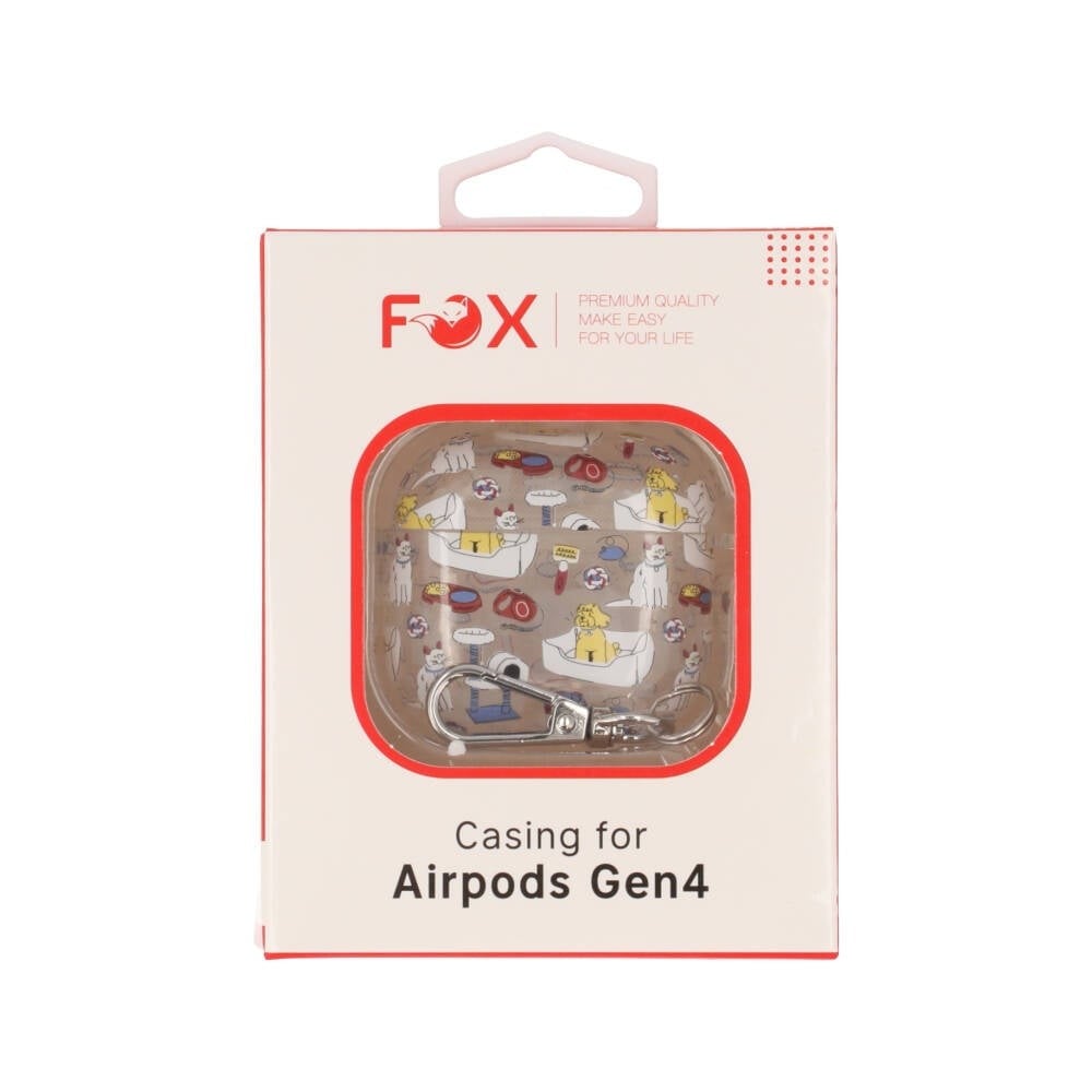 เคส FOX Airpods Gen 4 Playing pets