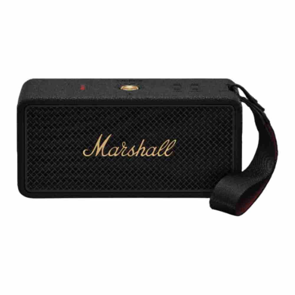 ลำโพงบลูทูธ Marshall Middleton II Black and Brass