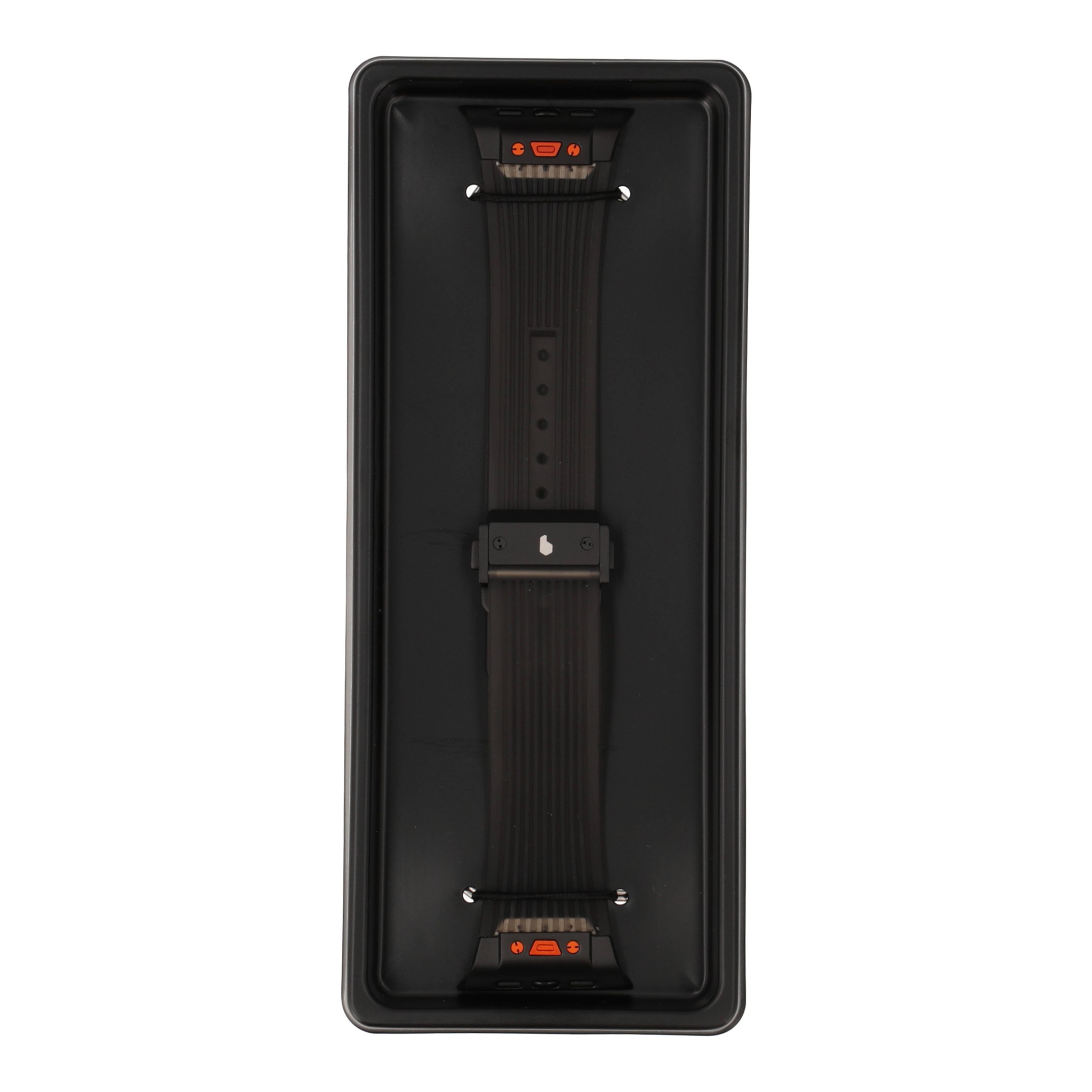 Blue Box สาย Apple Watch Strap Series SE/S4/S5/S6/S7/S8/S9/S10/S11/Ultra (42(S10 not compatible)/44/45/46/49MM) AURA Carbon Grey