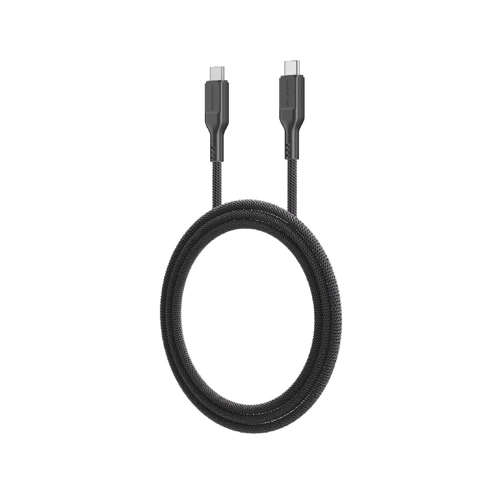 สายชาร์จ AMAZINGthing USB-C to USB-C Cable 100W Thunder Pro I 7X 2M Black