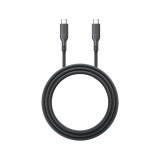 สายชาร์จ AMAZINGthing USB-C to USB-C Cable 100W Thunder Pro I 7X 2M Black