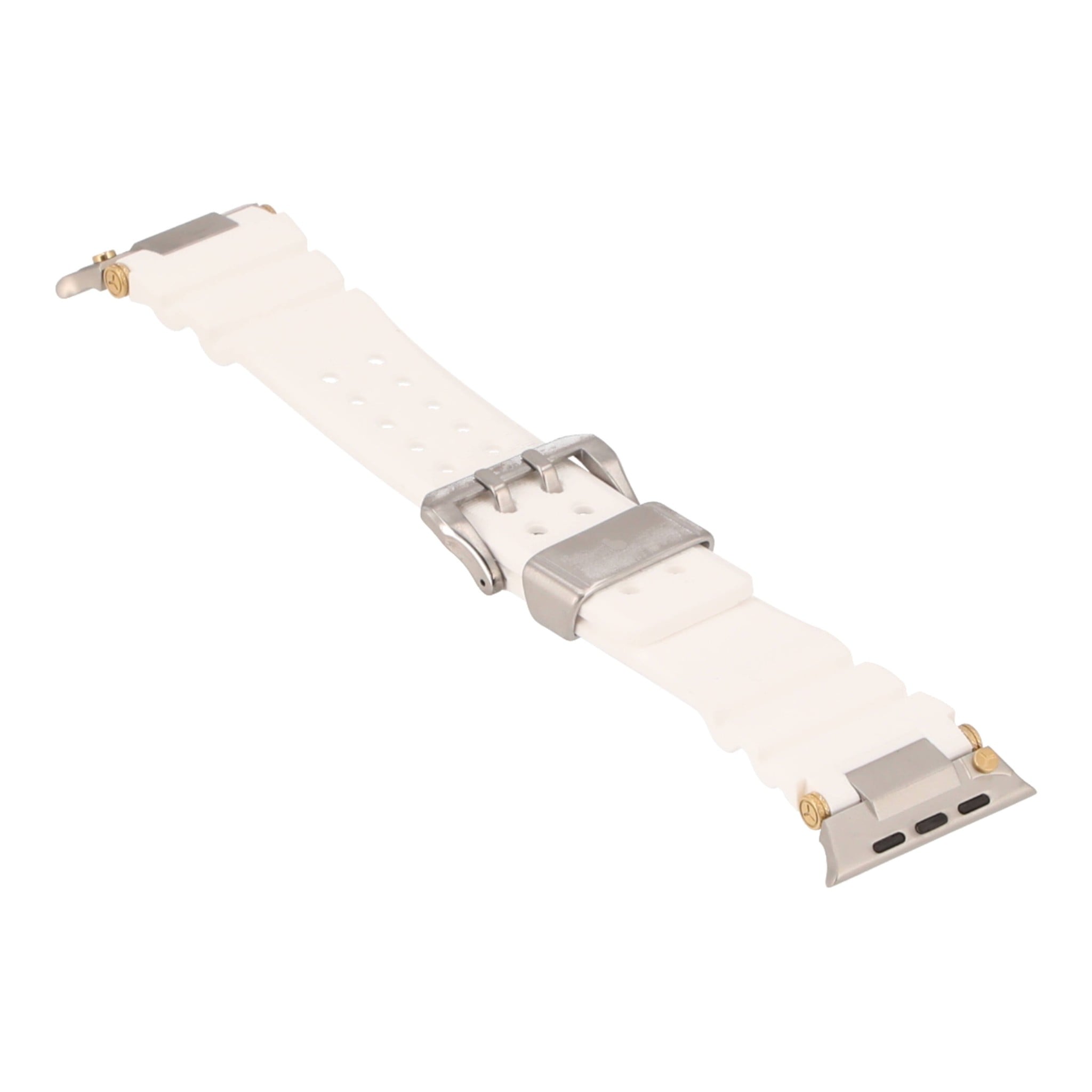 Blue Box สาย Apple Watch Strap Series SE/S4/S5/S6/S7/S8/S9/S10/S11/Ultra (42(S10 not compatible)/44/45/46/49MM) VENTURE Arctic White