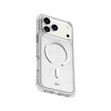 เคส LAUT iPhone 17 Pro Aero Sparkle Magsafe Crystal Silver