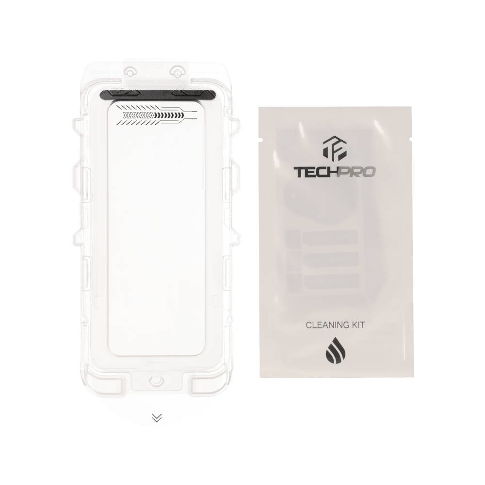 ฟิล์มกันรอย TECHPRO EZGuard Tempered Glass Kit HD iPhone 17 Pro
