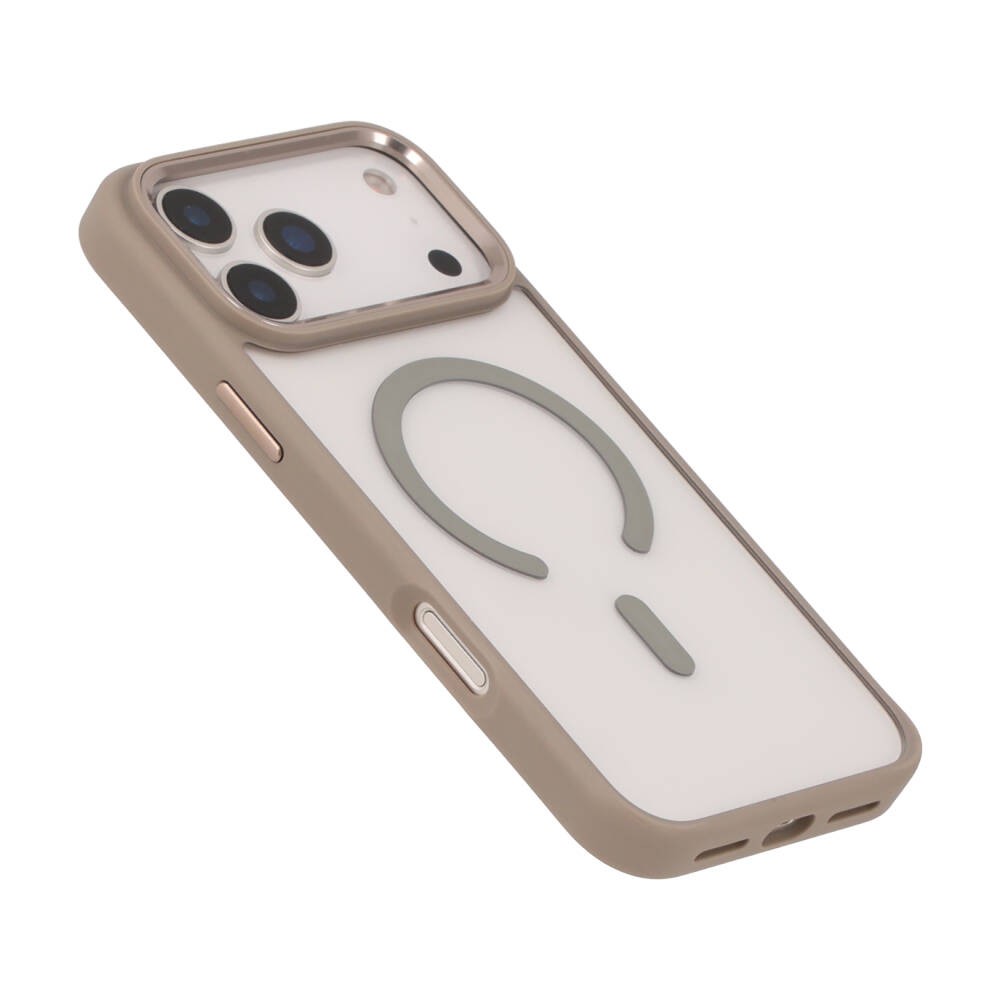 เคส TECHPRO iPhone 17 Pro Titanium Frame with magnetic