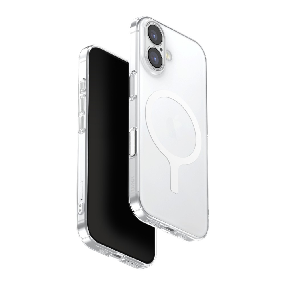 เคส Uniq iPhone 17 Magclick Airsuit Glossy Clear/White