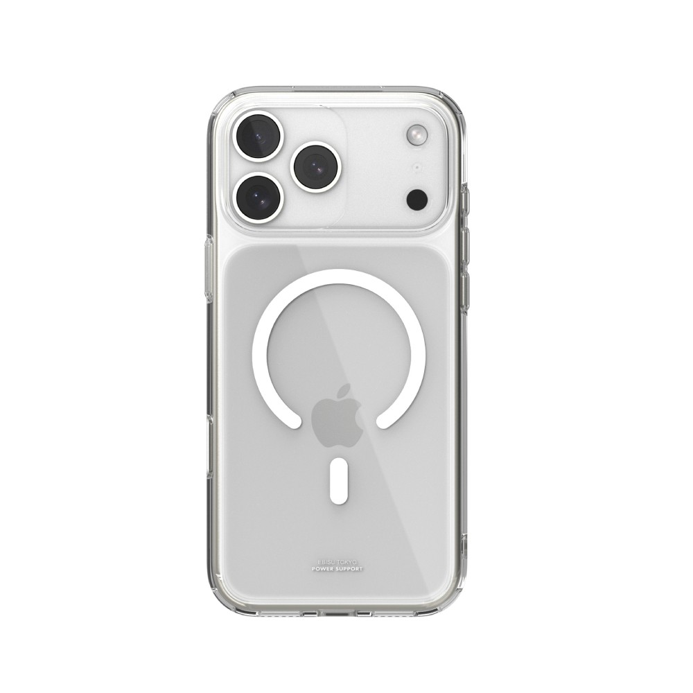 เคส Power Support iPhone 17 Pro Max Air Jacket Mag Hybrid with Camera Button Crystal Clear