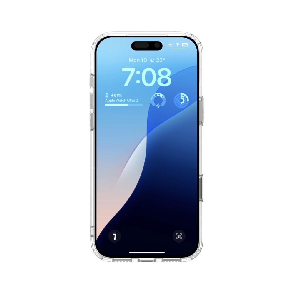 เคส Power Support iPhone 17 Pro Max Air Jacket Mag Hybrid with Camera Button Crystal Clear