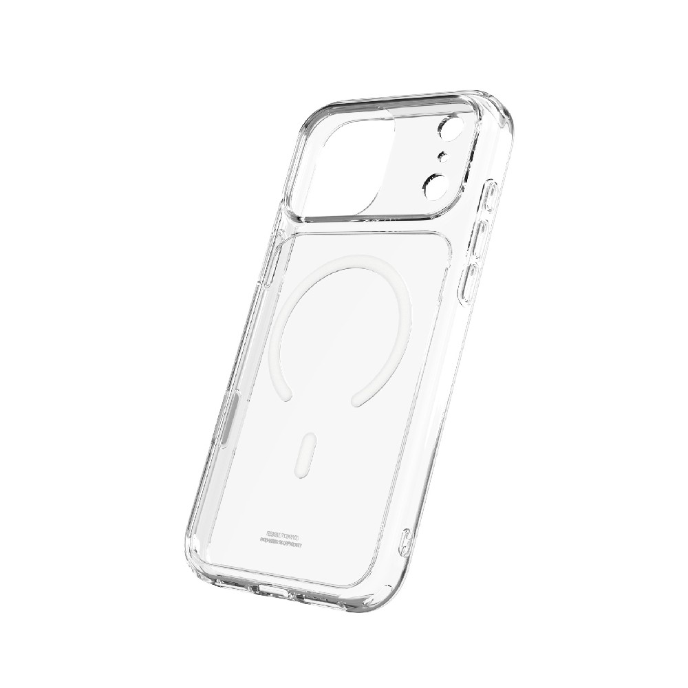 เคส Power Support iPhone 17 Pro Max Air Jacket Mag Hybrid with Camera Button Crystal Clear