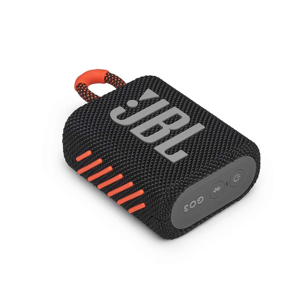 ลำโพงบลูทูธ JBL Go 3 Black/Orange