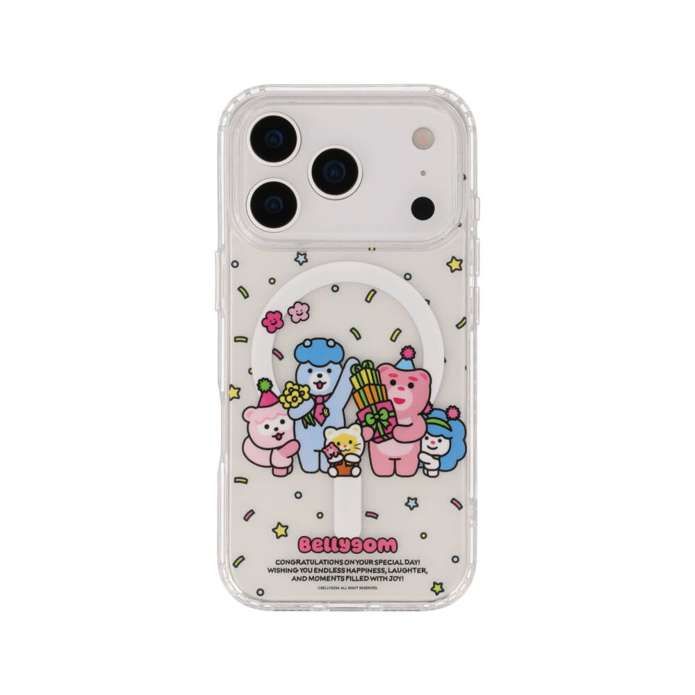 Blue Box x Bellygom เคส iPhone 17 Pro bellygom and friends