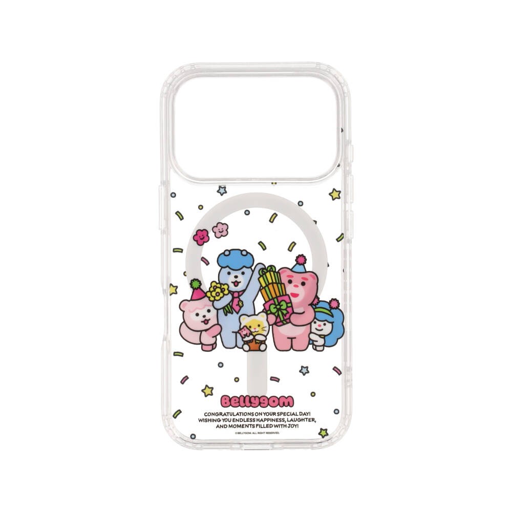 Blue Box x Bellygom เคส iPhone 17 Pro bellygom and friends