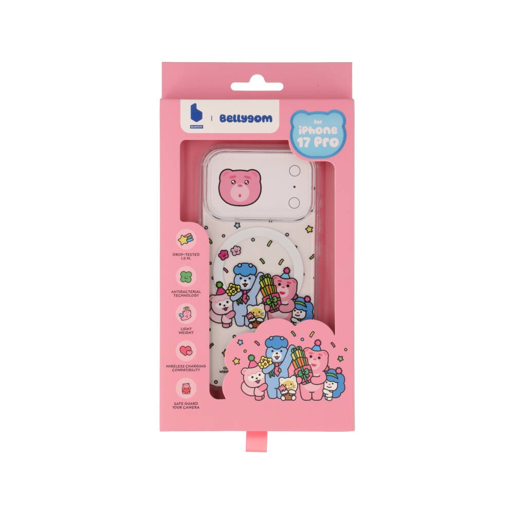 Blue Box x Bellygom เคส iPhone 17 Pro bellygom and friends