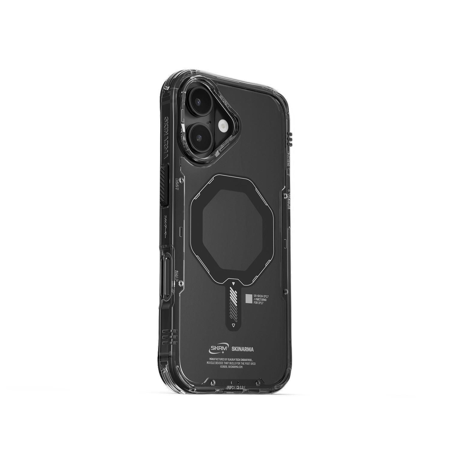 เคส Skinarma iPhone 17 Saido Magsafe Smoke