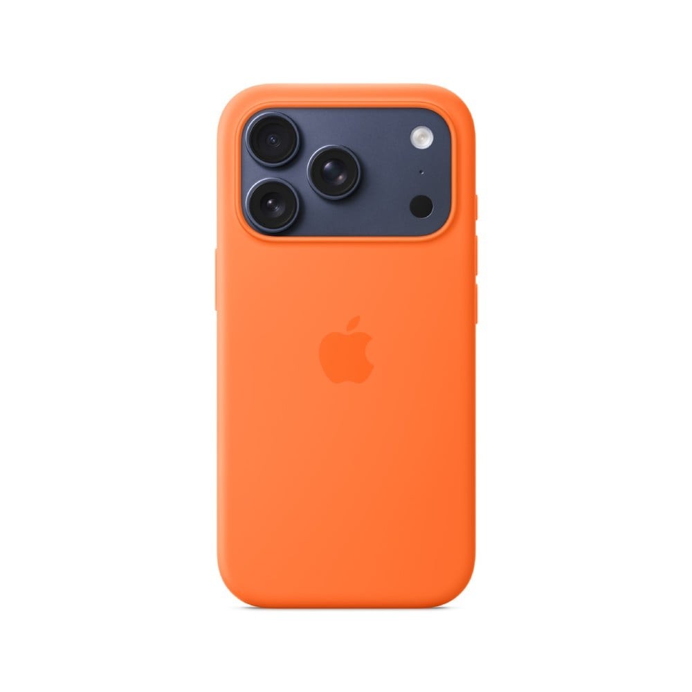 iPhone 17 Pro Silicone Case with MagSafe - Orange