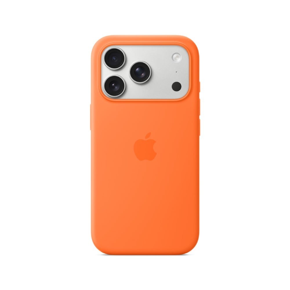 iPhone 17 Pro Silicone Case with MagSafe - Orange