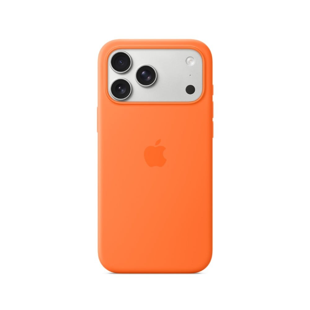 iPhone 17 Pro Max Silicone Case with MagSafe - Orange