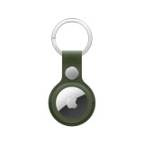 AirTag FineWoven Key Ring - Moss