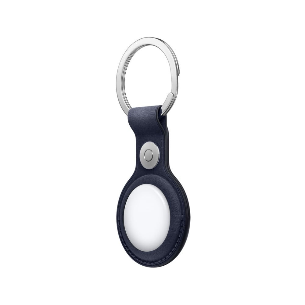 AirTag FineWoven Key Ring - Navy