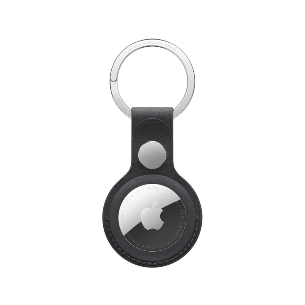 AirTag FineWoven Key Ring - Black