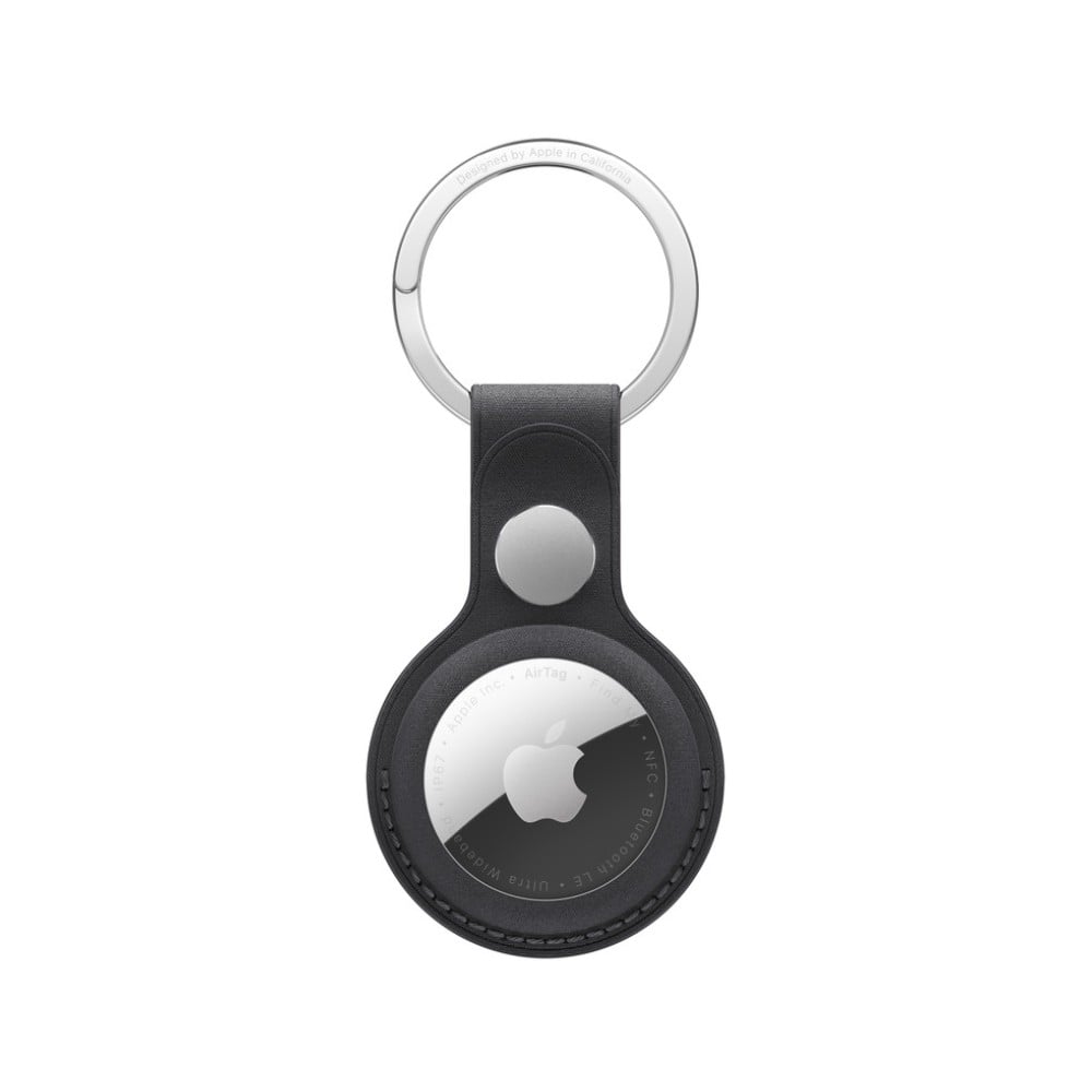 AirTag FineWoven Key Ring - Black