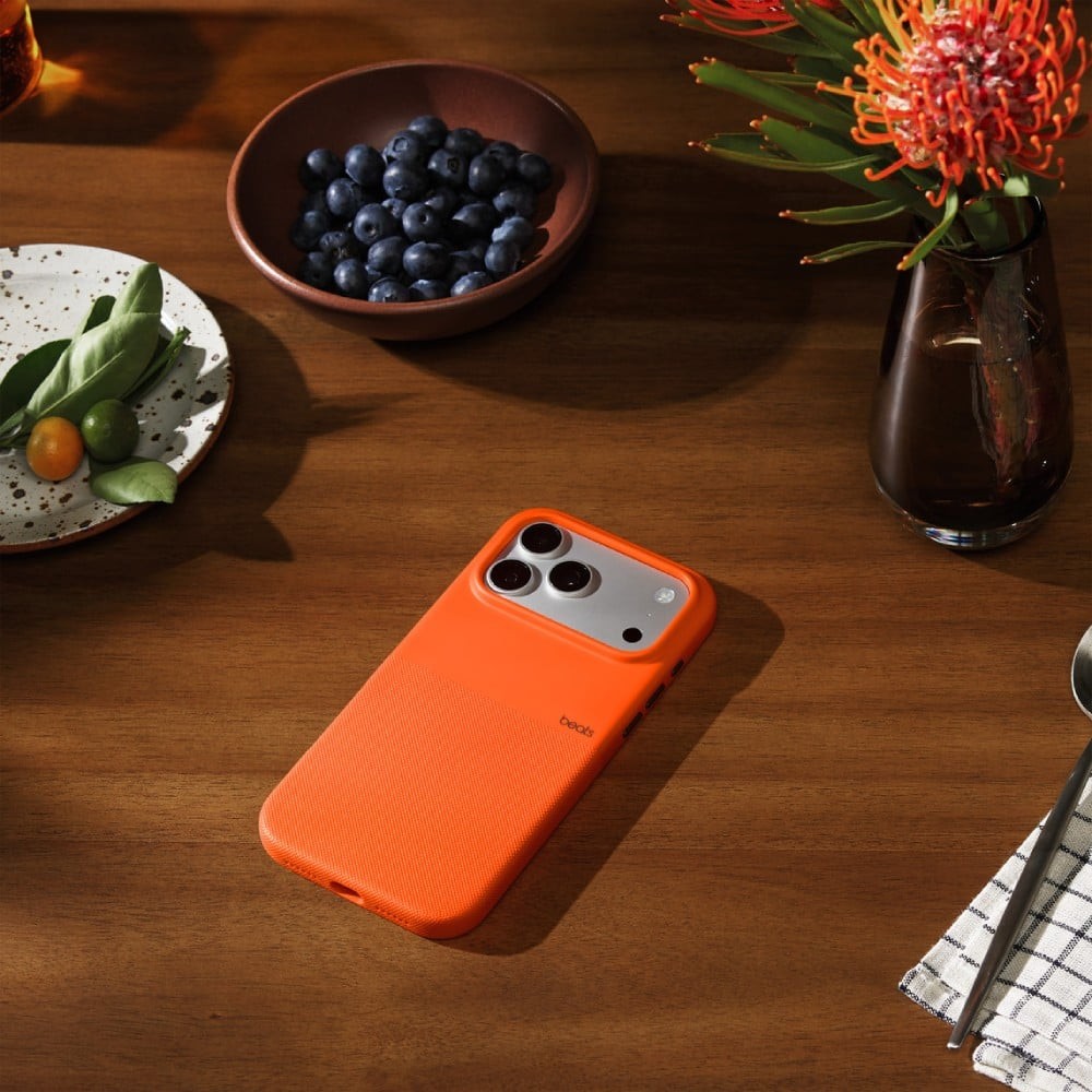 Beats iPhone 17 Pro Max Rugged Case with MagSafe and Camera Control - Sierra Orange