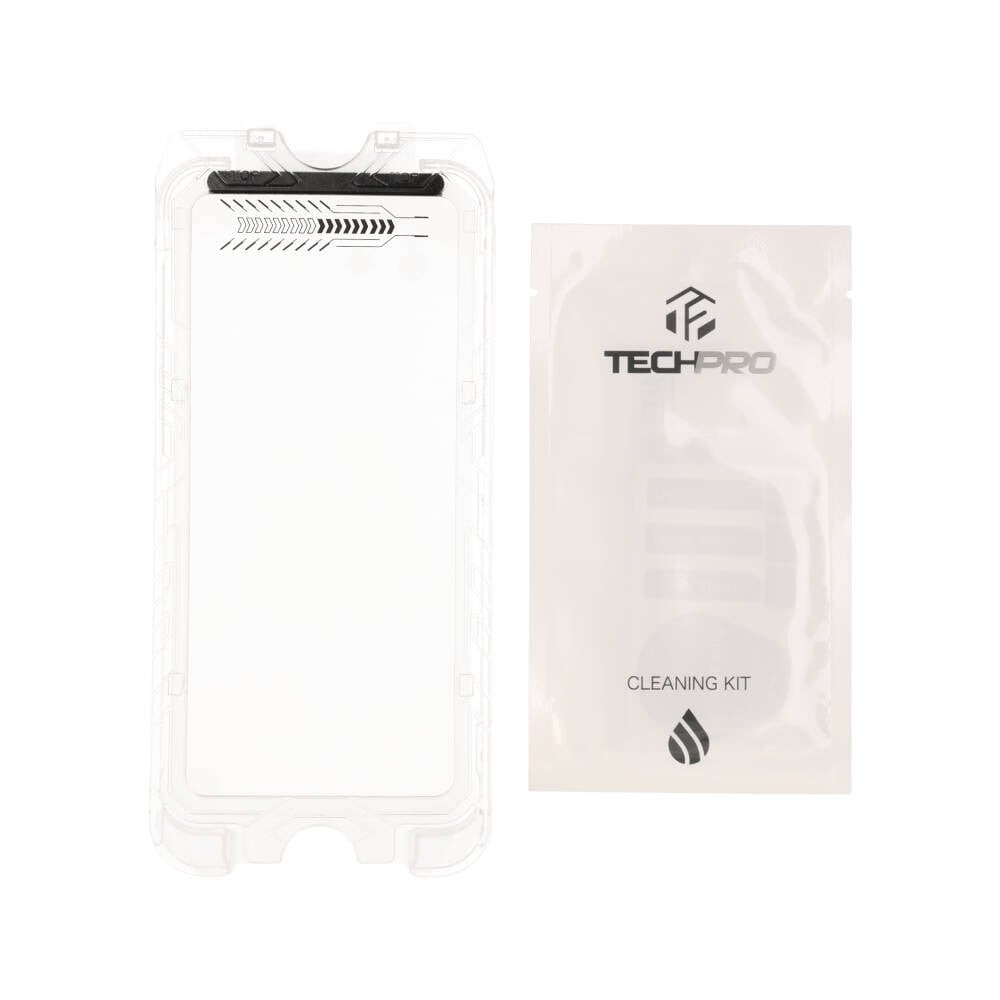 ฟิล์มกันรอย TECHPRO EZGuard Tempered Glass Kit HD iPhone 15 Plus/16 Plus