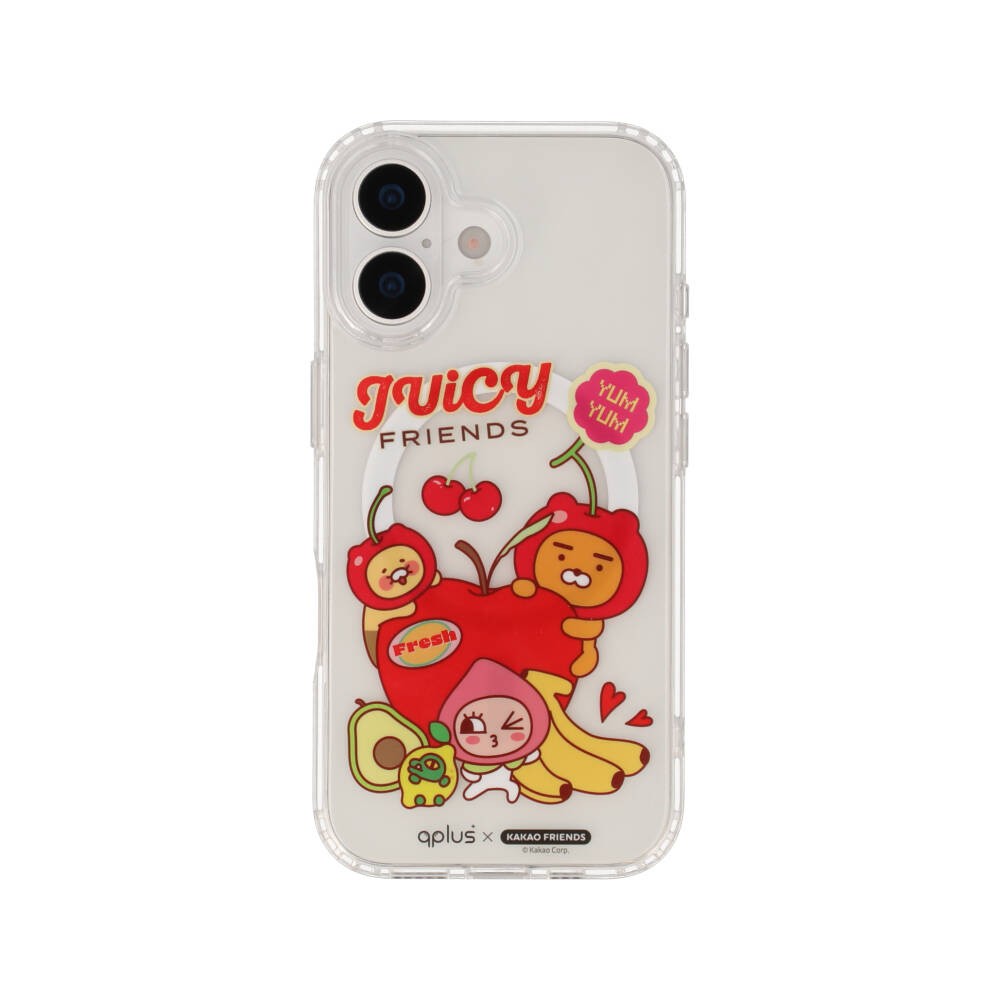 QPLUS x KAKAO Friends เคส iPhone 17 Juicy Friends Yum Yum
