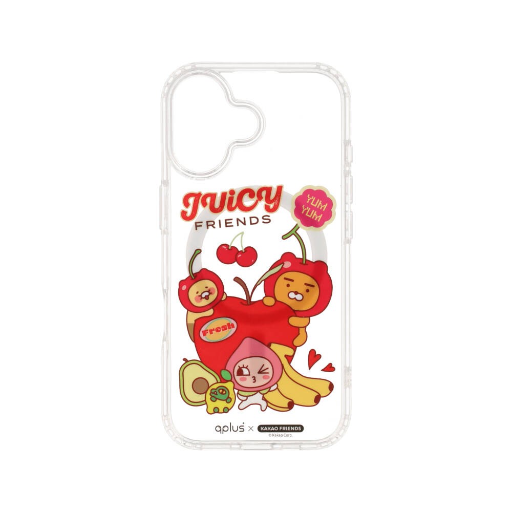 QPLUS x KAKAO Friends เคส iPhone 17 Juicy Friends Yum Yum