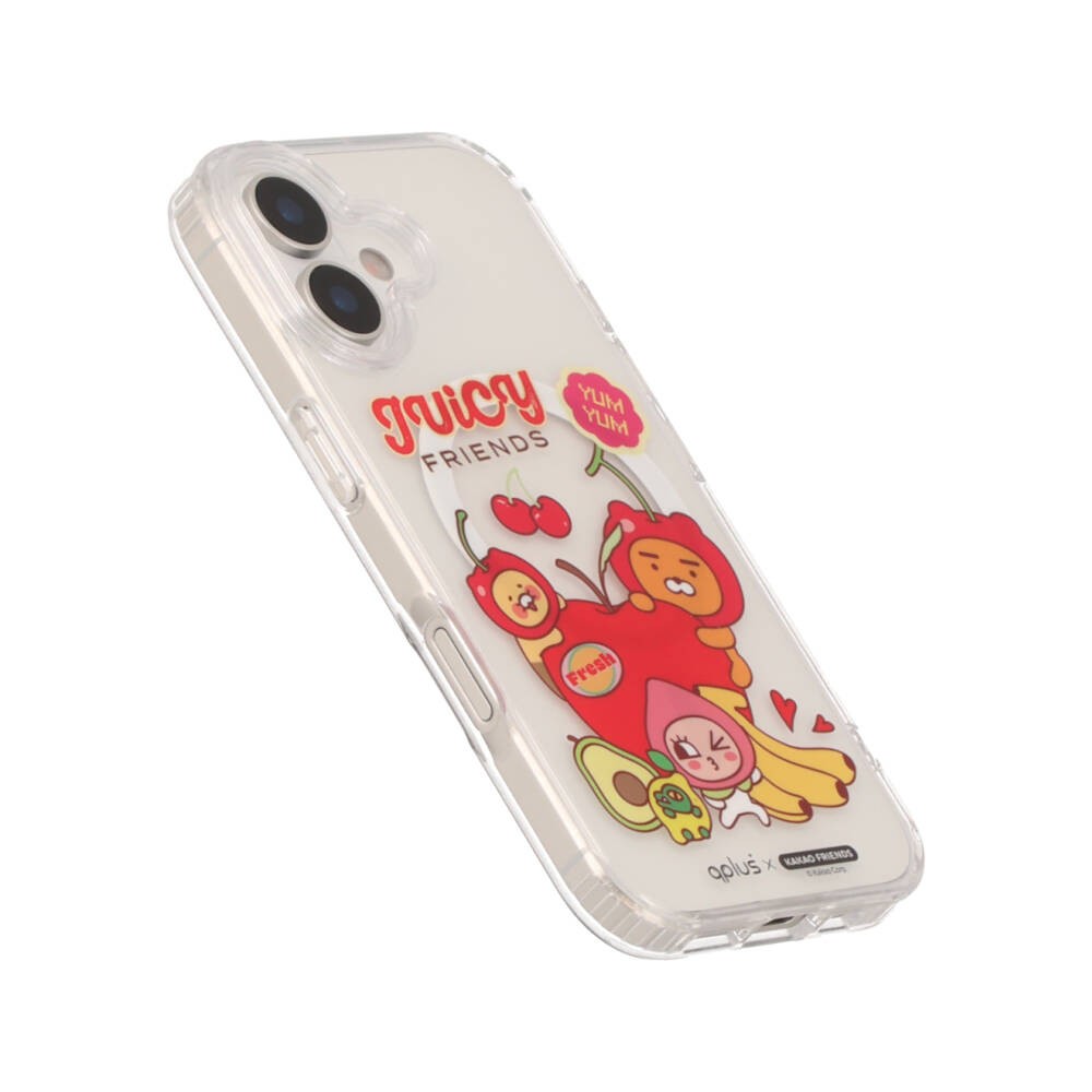 QPLUS x KAKAO Friends เคส iPhone 17 Juicy Friends Yum Yum