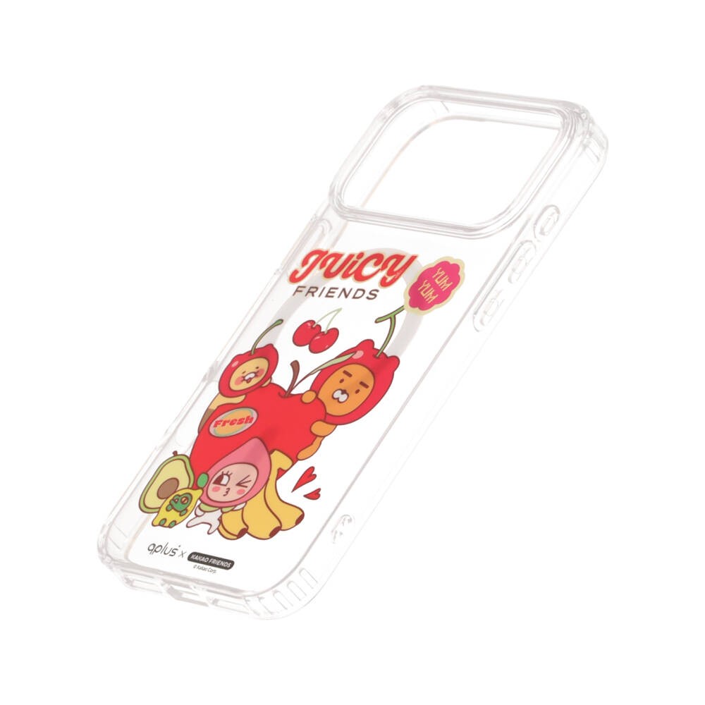 QPLUS x KAKAO Friends เคส iPhone 17 Pro Max Juicy Friends Yum Yum