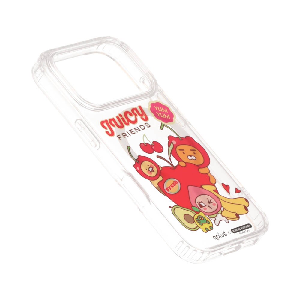 QPLUS x KAKAO Friends เคส iPhone 17 Pro Juicy Friends Yum Yum