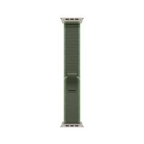 Apple Watch 49mm Green/Neon Trail Loop - S/M - Natural Titanium Finish