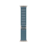 Apple Watch 49mm Light Blue Alpine Loop - Medium - Natural Titanium Finish