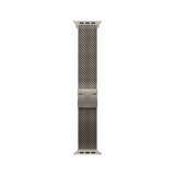 Apple Watch 49mm Natural Titanium Milanese Loop - Large