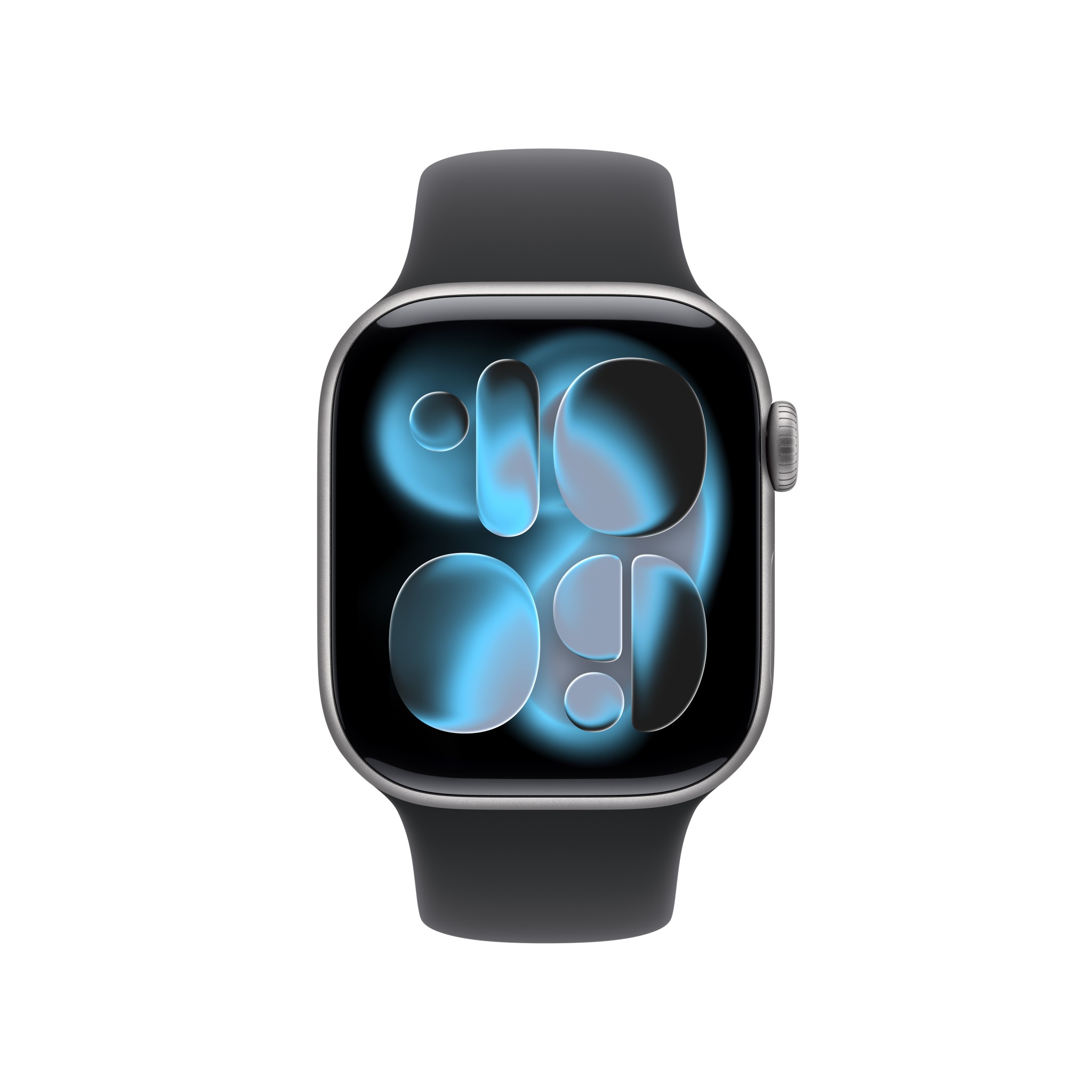 Apple Watch Series 11 GPS 42mm Space Gray Aluminium Case with Black Sport Band - M/L
