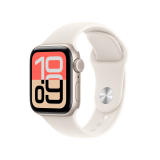 Apple Watch SE 3 GPS + Cellular 40mm Starlight Aluminium Case with Starlight Sport Band - M/L
