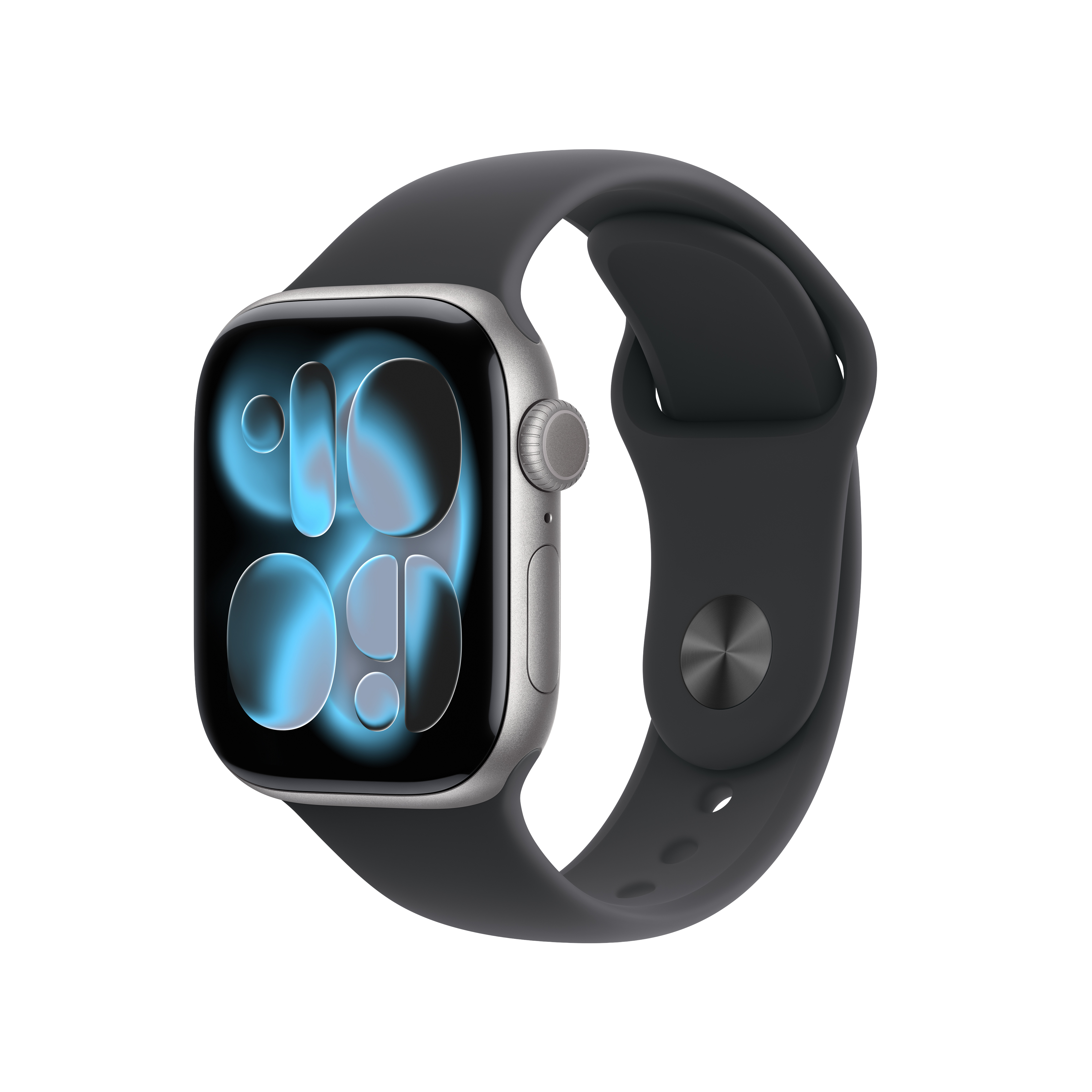Apple Watch Series 11 GPS 42mm Space Gray Aluminium Case with Black Sport Band - M/L