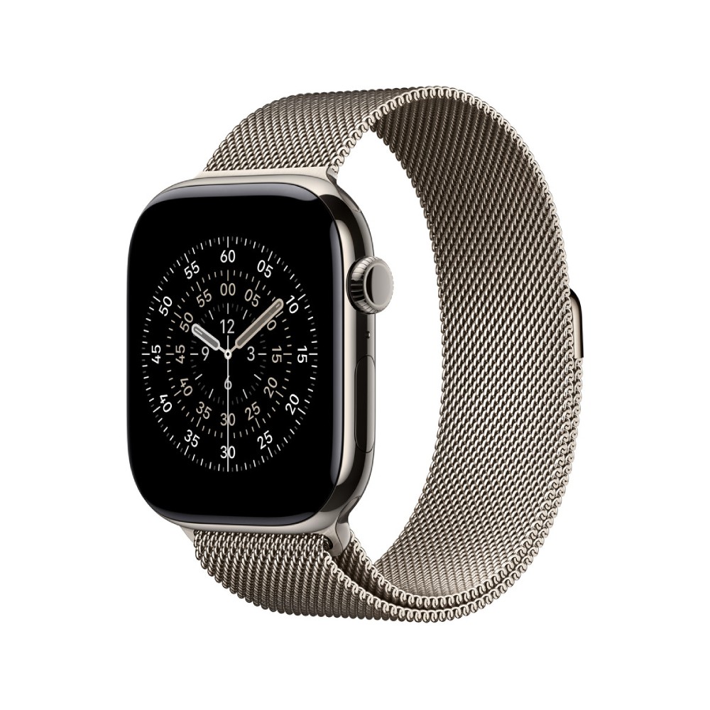 Apple Watch 46mm Natural Milanese Loop - M/L