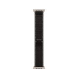Apple Watch 49mm Black/Charcoal Trail Loop - M/L - Natural Titanium Finish