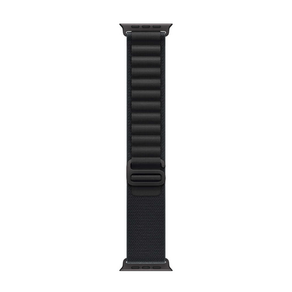 Apple Watch 49mm Black Alpine Loop - Medium - Black Titanium Finish