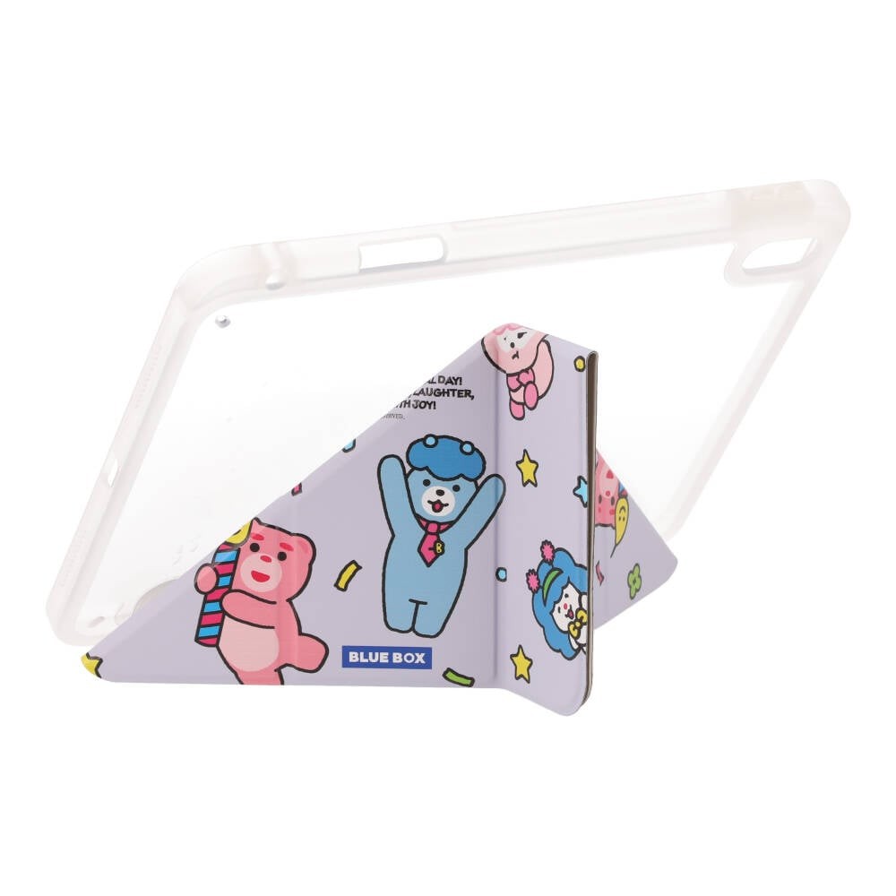 เคส Blue Box iPad Gen 11(2025)/10 Y Model Magnetic Detachable Bellygom happy big day Lavender Purple