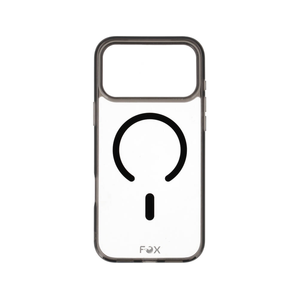 เคส FOX iPhone 17 Pro Max vShield Pro Magnetic Transparent Black